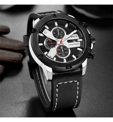 RELOJ CURREN MALLA ECOCUERO...