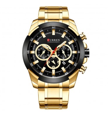 RELOJ CURREN DE ACERO...