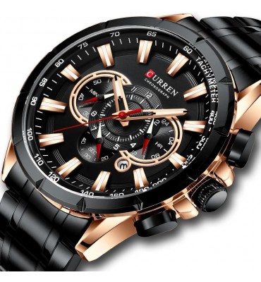 RELOJ CURREN MAQUINA JAPONESA